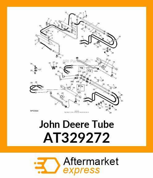 TUBE ASSEMBLY AT329272