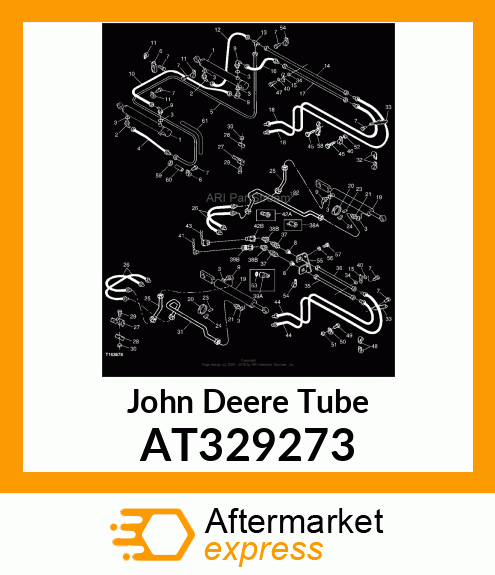 TUBE ASSEMBLY AT329273