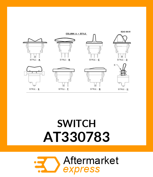 SWITCH, 6WD COMBINATION AT330783