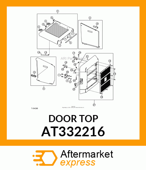 DOOR TOP AT332216