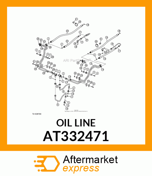 OIL LINE AT332471