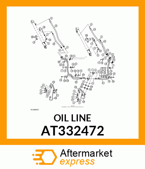 OIL LINE AT332472