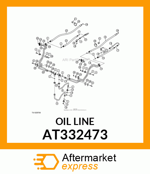 OIL LINE AT332473
