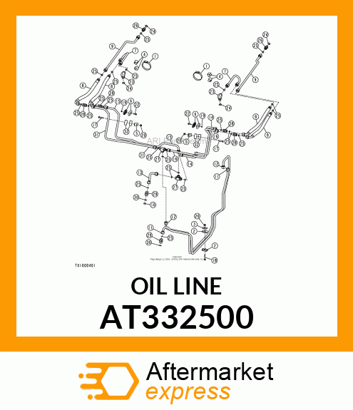 OIL LINE AT332500