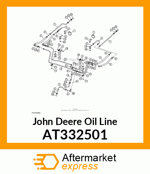 OIL LINE AT332501