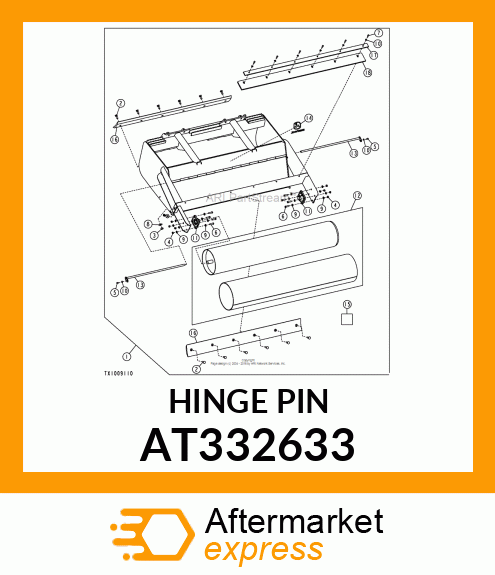 HINGE PIN AT332633