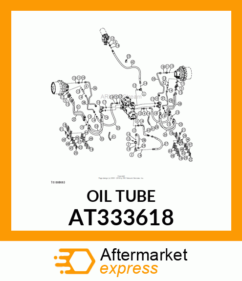 OIL TUBE AT333618