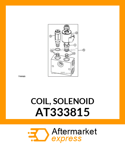 COIL, SOLENOID AT333815