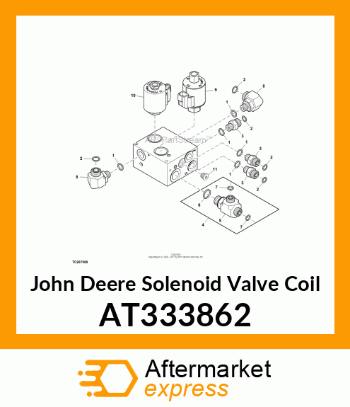 COIL, SOLENOID AT333862