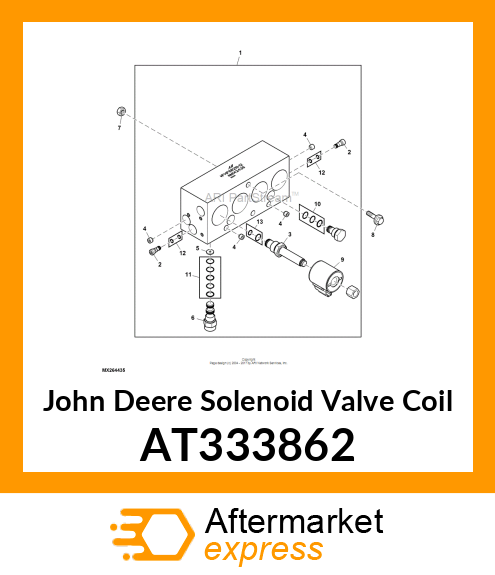 COIL, SOLENOID AT333862