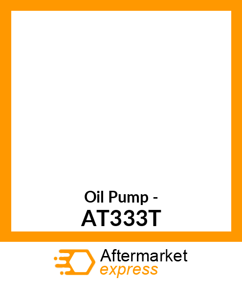 Oil Pump - AT333T