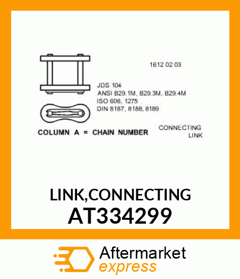 LINK,CONNECTING AT334299