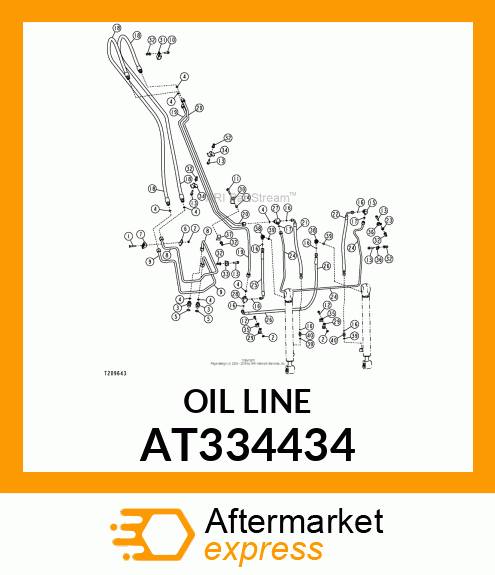 OIL LINE AT334434