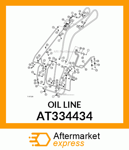 OIL LINE AT334434