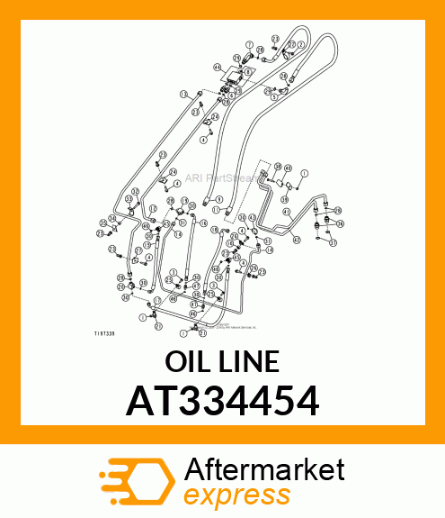 OIL LINE AT334454