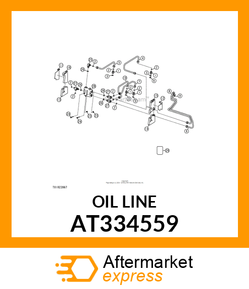 OIL LINE AT334559