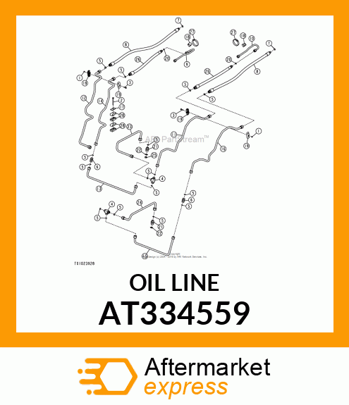 OIL LINE AT334559