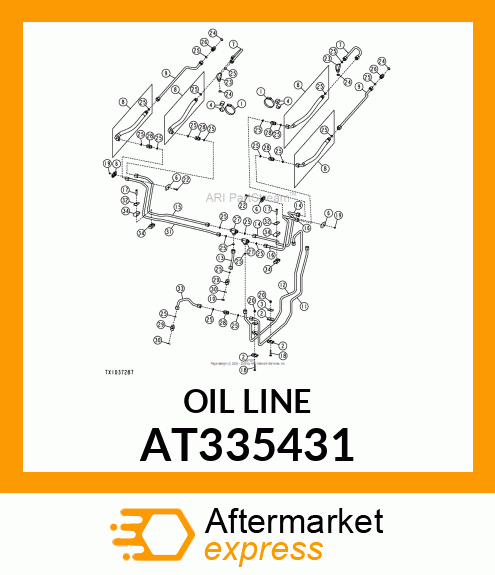 OIL LINE AT335431