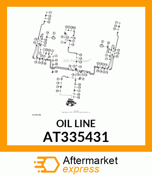 OIL LINE AT335431