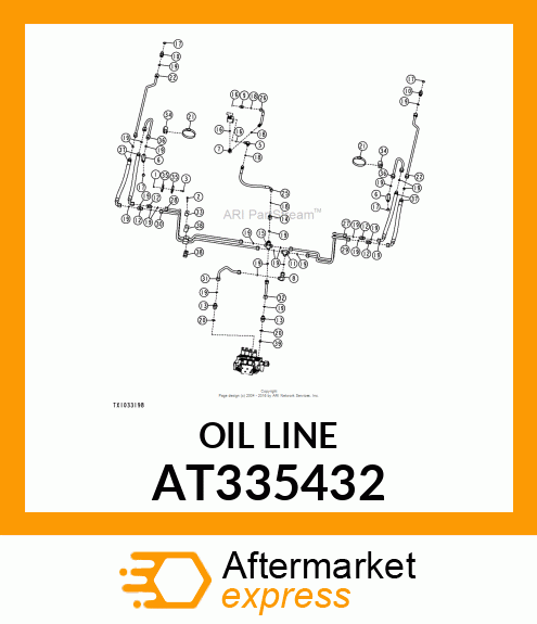 OIL LINE AT335432