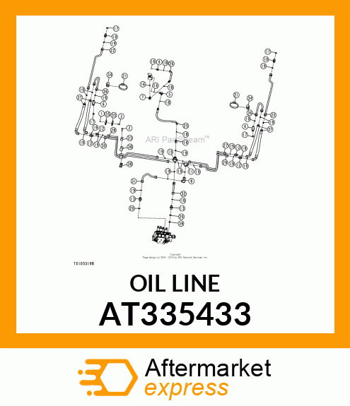 OIL LINE AT335433
