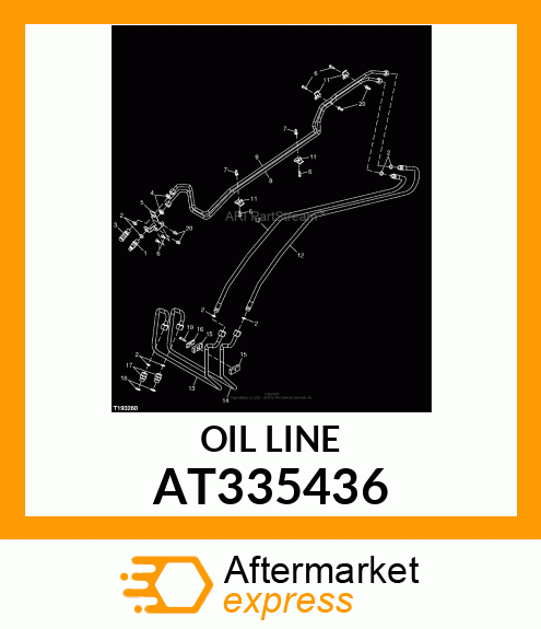 OIL LINE AT335436