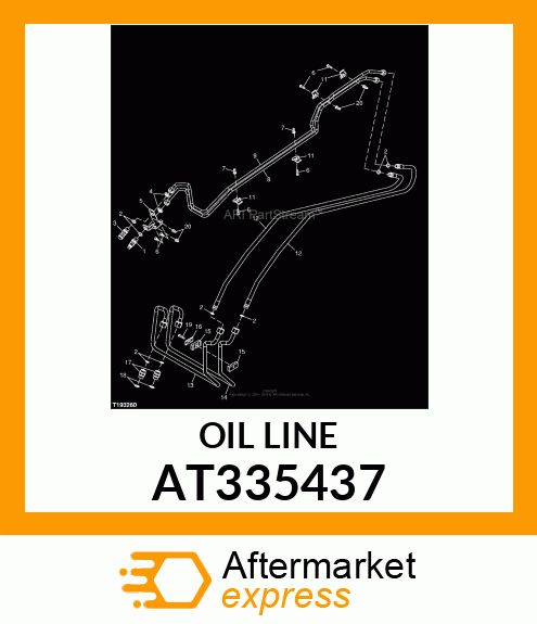 OIL LINE AT335437