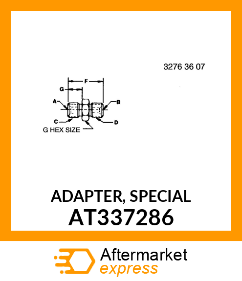 ADAPTER, SPECIAL AT337286