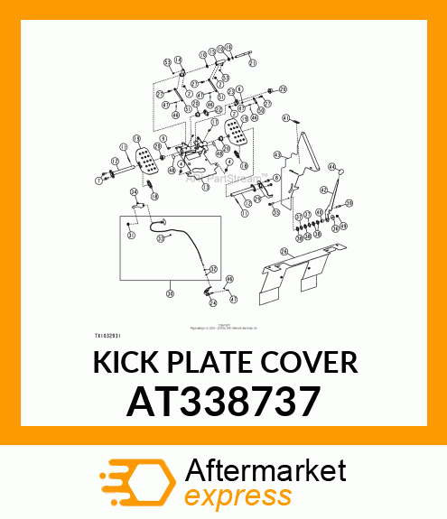 KICK PLATE COVER AT338737