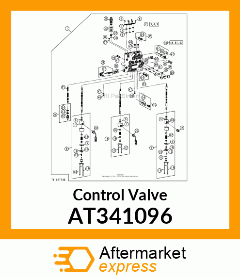 VALVE, MAIN CONTROL AT341096