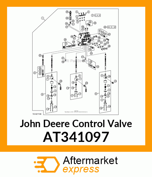 VALVE, MAIN CONTROL AT341097