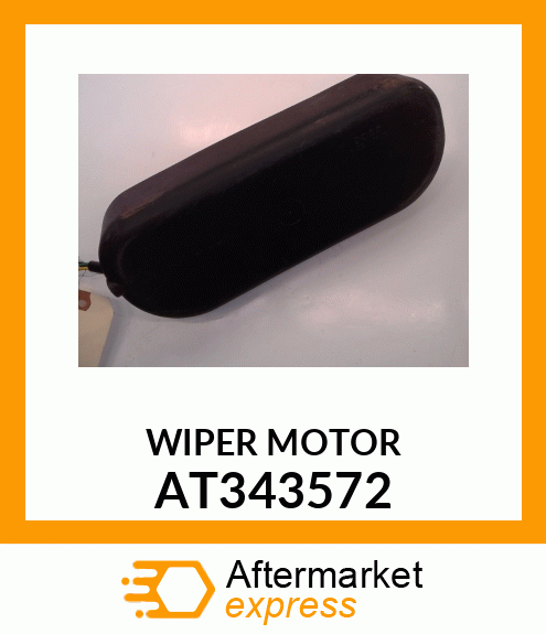 WIPER MOTOR ASSEMBLY AT343572