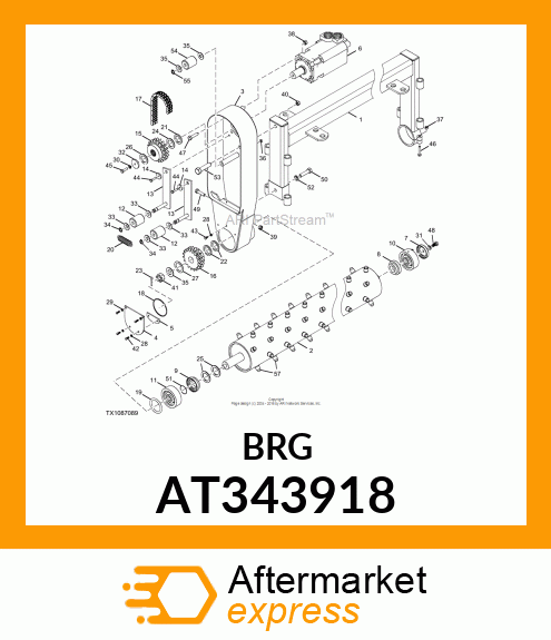 BEARING ASSEMBLY, 1.75 IN. AT343918