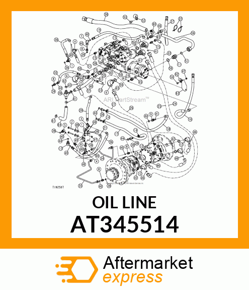 OIL LINE AT345514