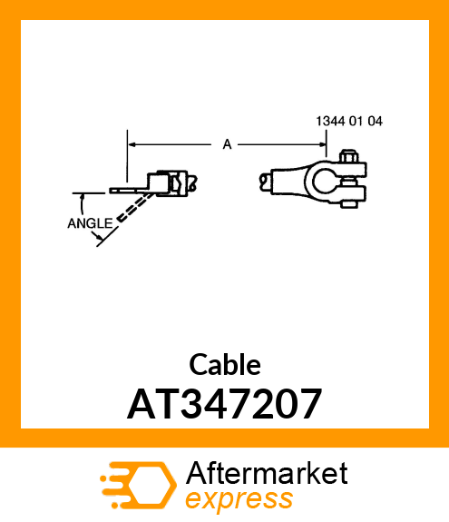 CABLE,BATT TO STR GRD AT347207