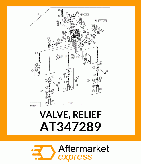 VALVE, RELIEF AT347289