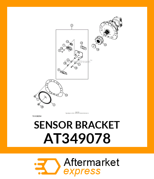 SENSOR BRACKET AT349078