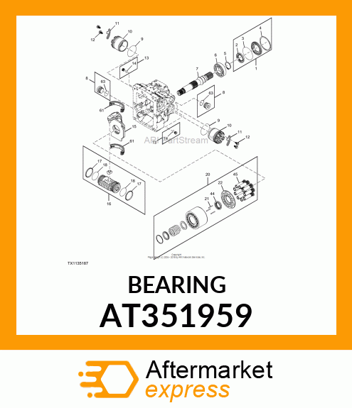 BEARING AT351959