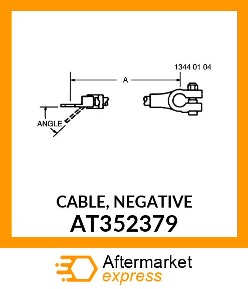 CABLE, NEGATIVE AT352379