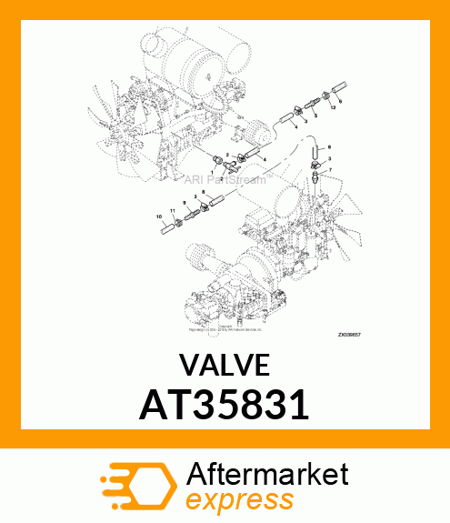 VALVE SHUT OFF VALVE AT35831