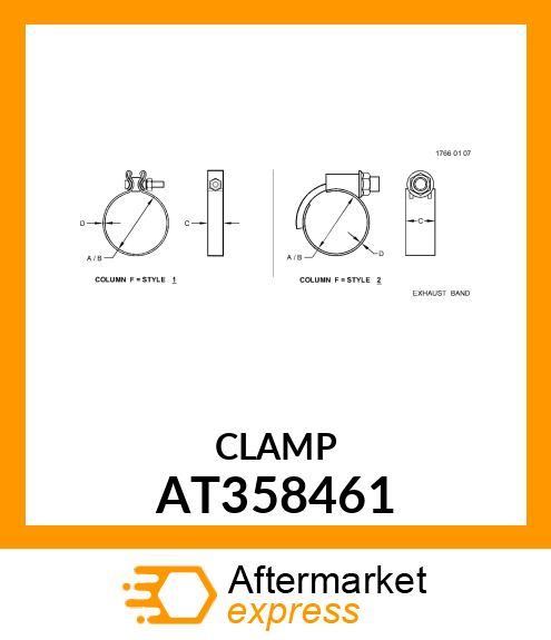 CLAMP ASSEMBLY AT358461