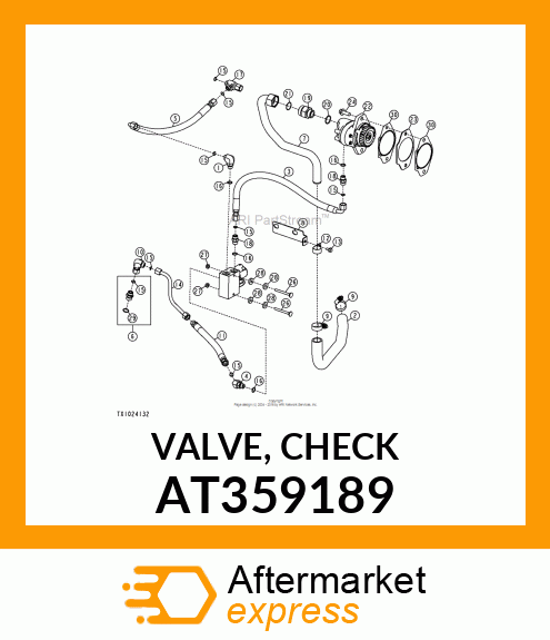 VALVE, CHECK AT359189