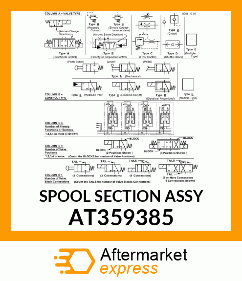 SPOOL SECTION ASSY AT359385