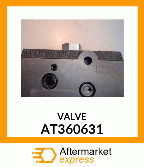 VALVE AT360631