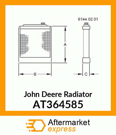 RADIATOR AT364585