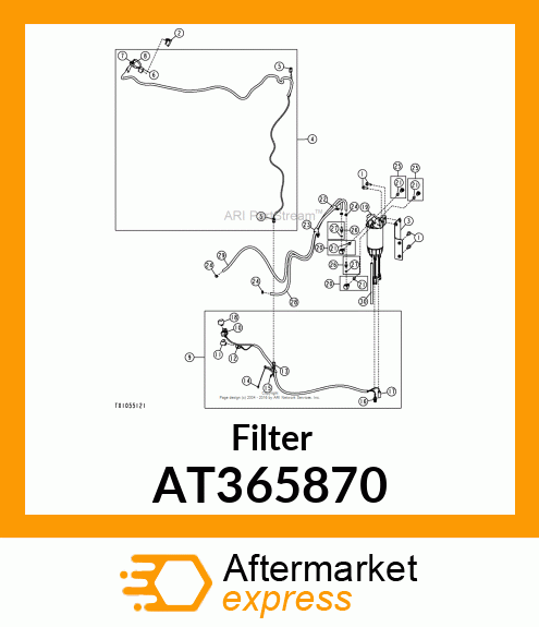 ELEMENT ASSY, 90 AT365870