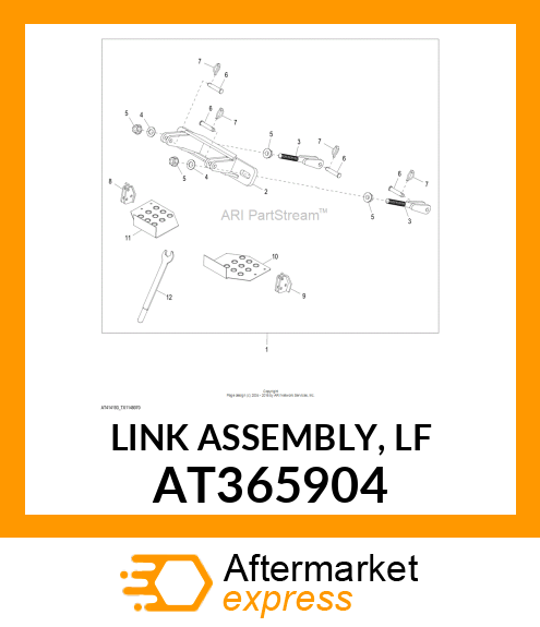 LINK ASSEMBLY, LF AT365904