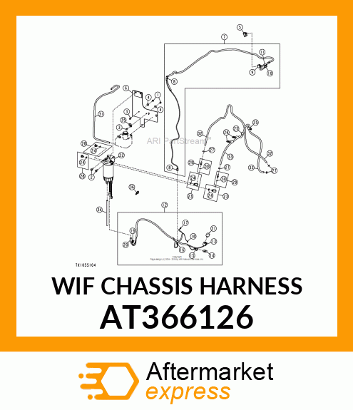 WIF CHASSIS HARNESS AT366126