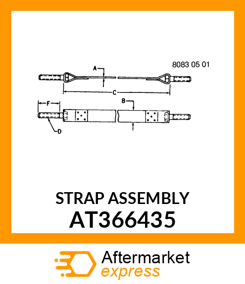 STRAP ASSEMBLY AT366435