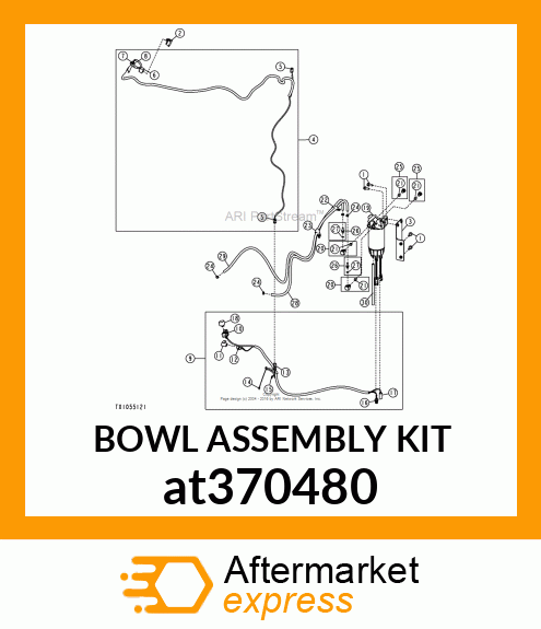 BOWL ASSEMBLY KIT at370480